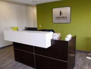 Reception area at Flint Hills Resources Ames office
