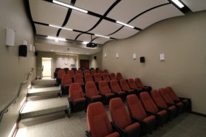 Indoor theatre at the Green Hills Center in Ames, Iowa