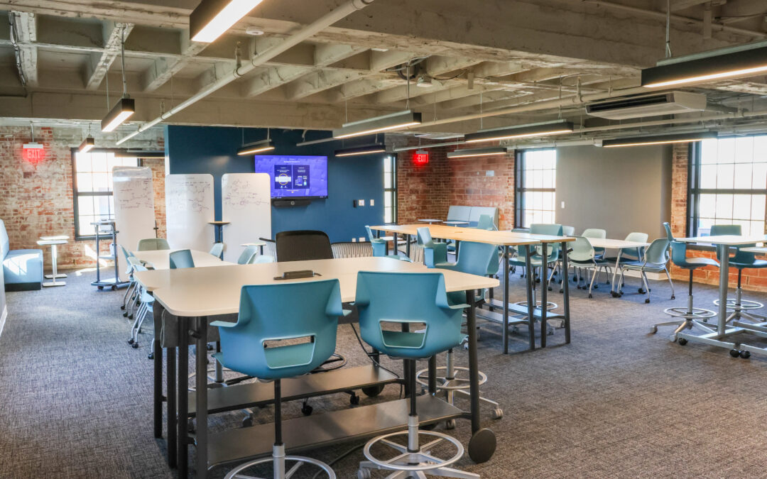Morehouse Hall transformed from residence hall into Johansen Student Center at Drake University