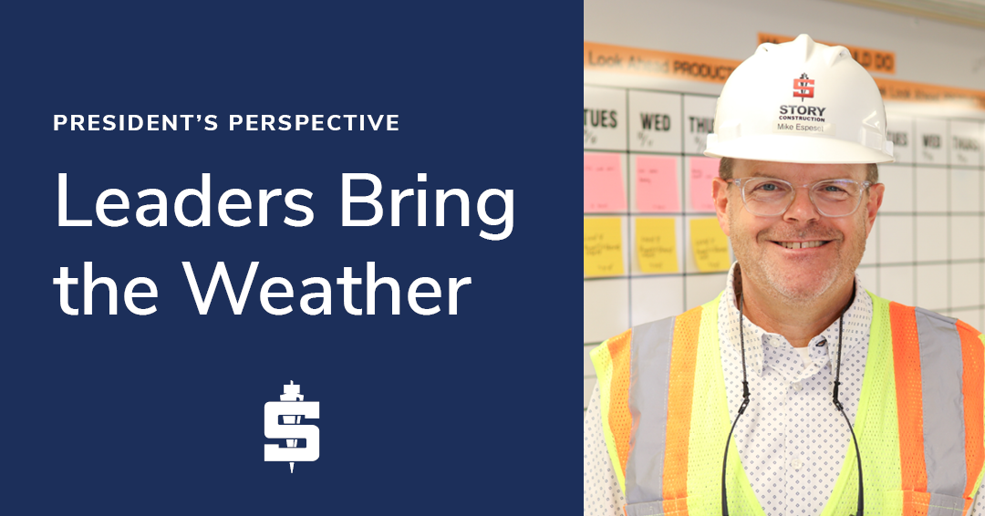 President’s Perspective: Leaders Bring the Weather