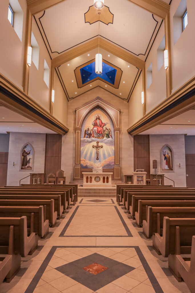 Renovated St. Cecilia Catholic Church in Ames, IA