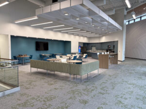 Kitchenette area at the Strand Associates office at the ISU Research Park