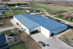 Aerial of Iowa Spring Manufacturing in Adel, IA