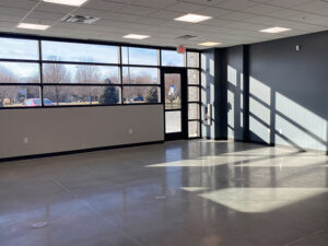 Interior office of Iowa Spring Manufacturing in Adel, IA