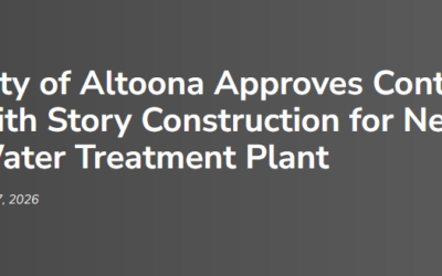 City of Altoona Approves Contract with Story Construction for New Water Treatment Plant