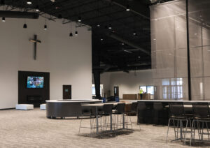Interior of the NorthPoint Church commons